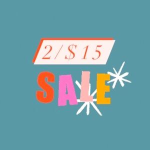 ✨2/$15 SALE✨
